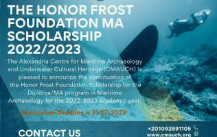 The Honor Frost Foundation MA Scholarship 2022/2023