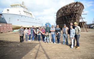 Rosetta traditional shipbuilding fieldwork